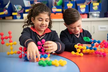 Students in class at St Fidelis Coburg Primary School