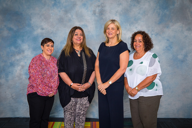 LEADERSHIP TEAM-Manuela Watson-Sally Lentini-Annettte Gasbarro-Vira Pirrotta
